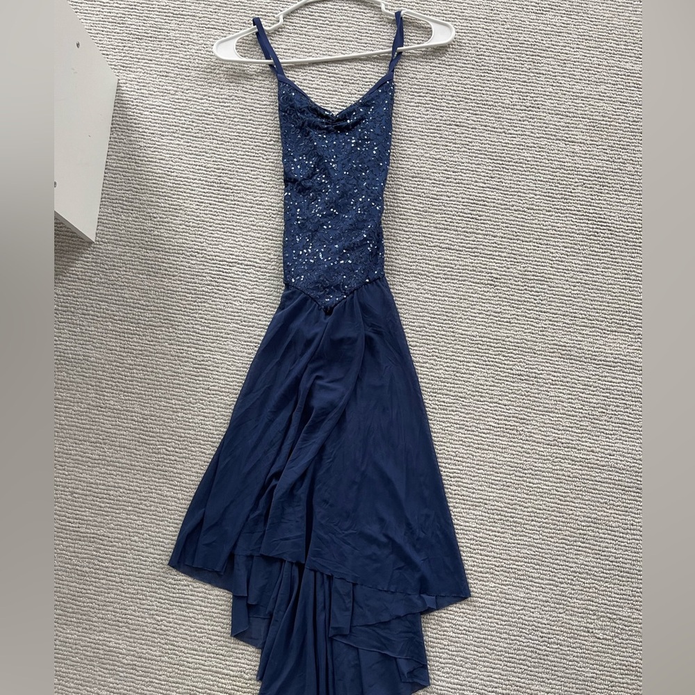 Navy Blue Dance Costume Lyrical Balera